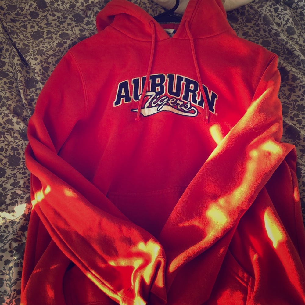 AUBURN TIGERS BRIGHT ORANGE HOODIE
